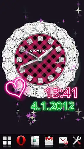 Play [Free]CUTE QLOCK OTOMETOKEI  and enjoy [Free]CUTE QLOCK OTOMETOKEI with UptoPlay
